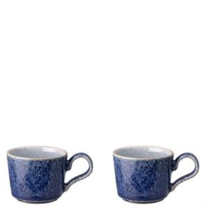 Denby Studio Blue Brew Set of 2 Espresso Cups